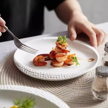 Golf Fine Dining Ceramic Plate
