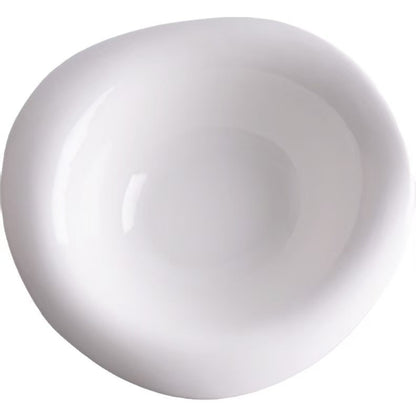 Creamy Ceramic Vegetable And Fruit Petal Bowl