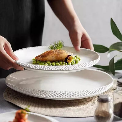 Golf Fine Dining Ceramic Plate