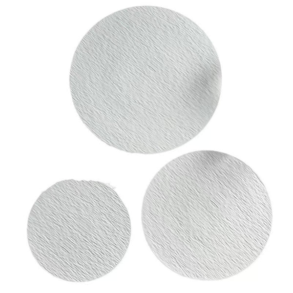 Stone-Patterned Ceramic Flat Plate Steak Plate