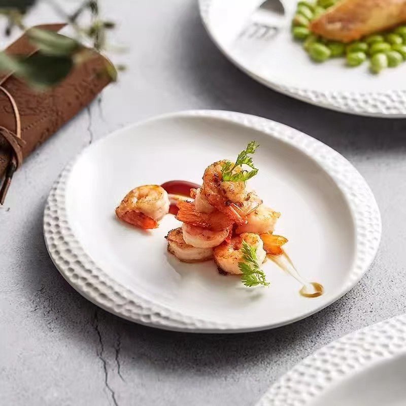 Golf Fine Dining Ceramic Plate