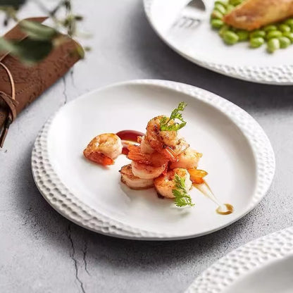 Golf Fine Dining Ceramic Plate