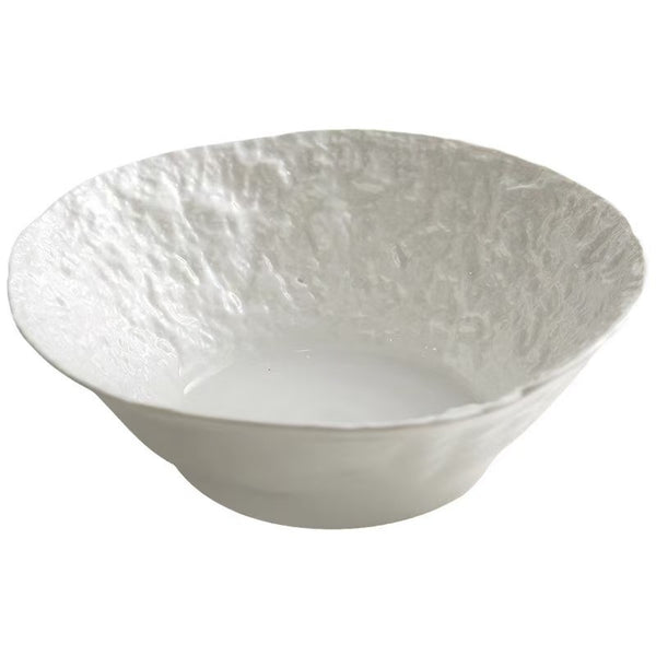 Rock-Patterned Household Conical Soup Bowl
