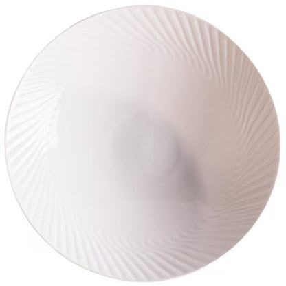 Luxury Phoenix Feather Household Ceramic Conical Bowl