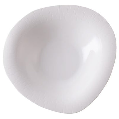 Leba's Uniquely Shaped Bowl And Plate